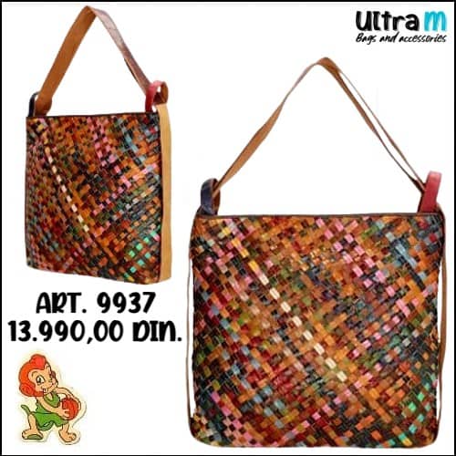 Zenska kožna tašna Sissi bags Art. 9937 195 Torba-ranac Multikolor