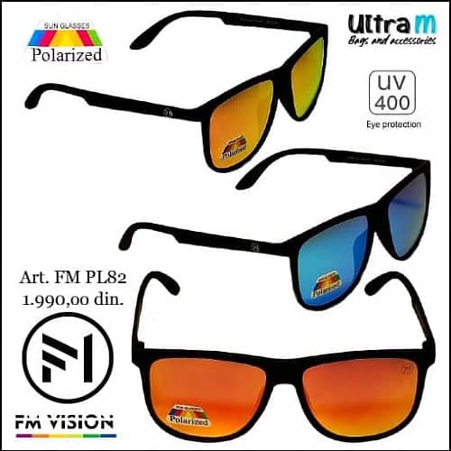 Naočare za sunce FM VISION Art. PL82 Polarizovane muške