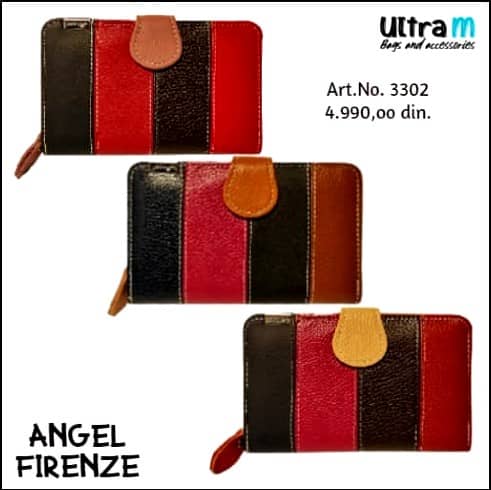 Zenski novčanik Angel Firenze Art. 3302 Unikati multikolor koža