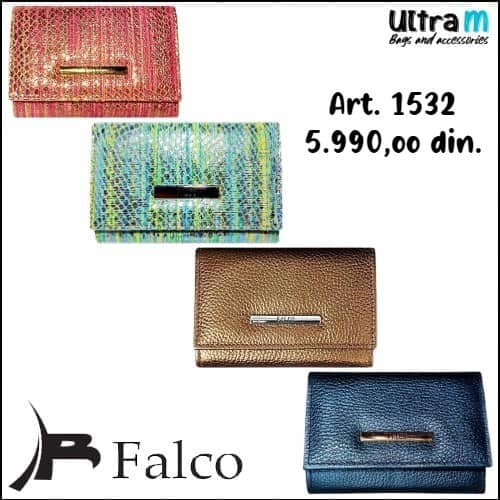 Zenski novčanik Falco House Art. 1532 Multi kolor i presa koža