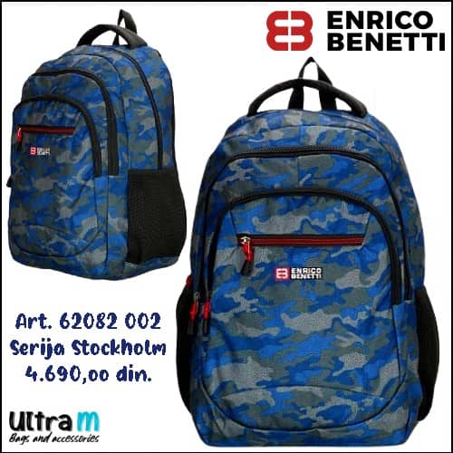 Ranac Enrico Benetti Art. 62082 Stockholm Military Navy