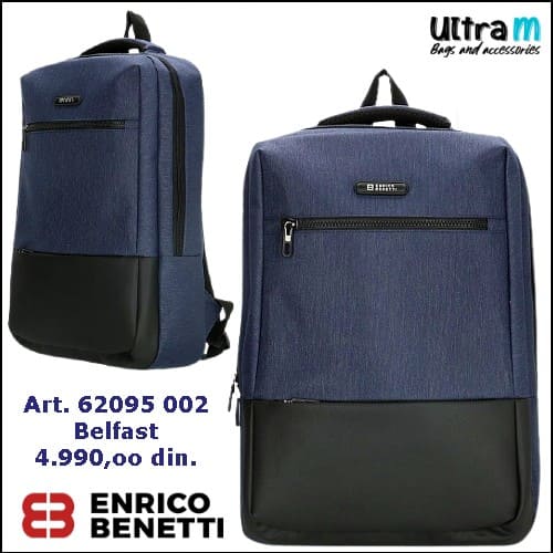 Ranac Enrico Benetti Art. 62095 002 Belfast Navy