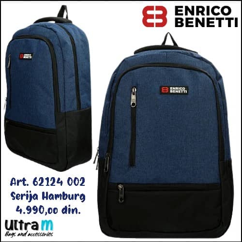 Ranac Enrico Benetti Art. 62124 002 Hamburg Navy