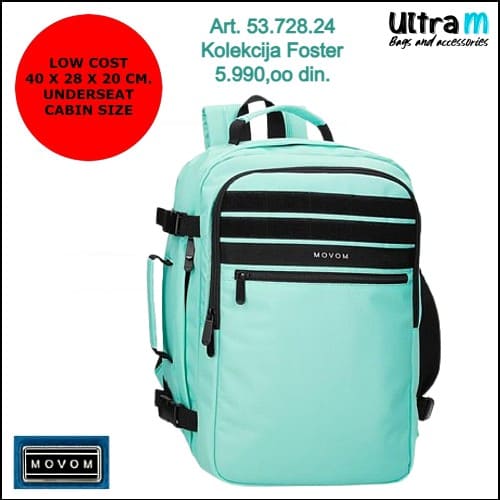 Ranac Movom Art. 53.728.24 Foster low cost underseat tirkiz