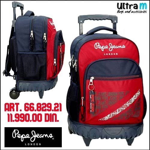 Ranac Pepe Jeans Art. 66.829.21 Clark Red