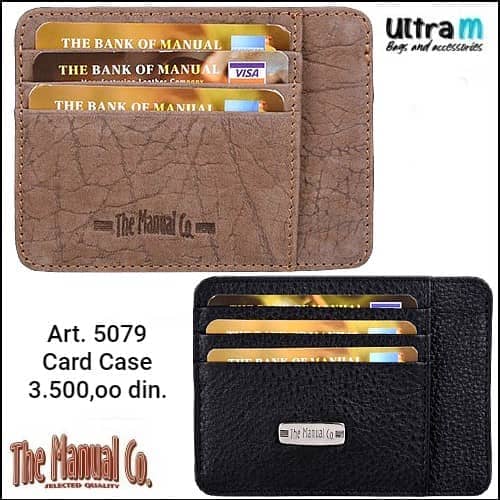 Creditcard Case The Manual Co Art. 5079