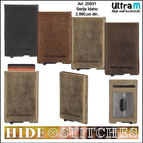 Creditcard case Hide & Stitches Art. 20931 999 Idaho Koža