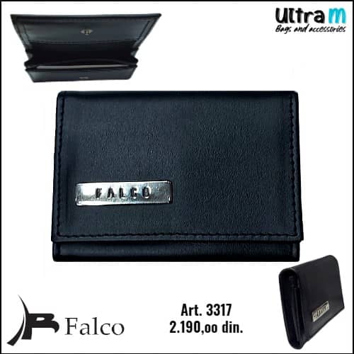 Folder za kartice Falco Art. 3317 Crni