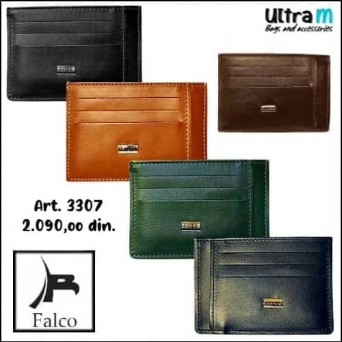Folder za kartice Falco House Art. 3307 Muški koža