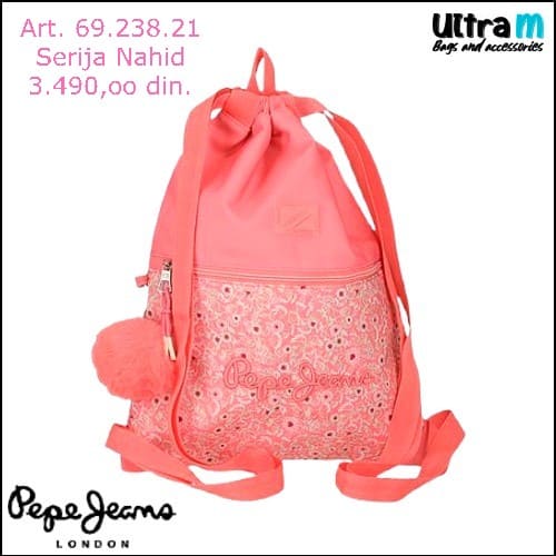 Torba za sport Pepe Jeans Art. 69.238.21 Nahid roze