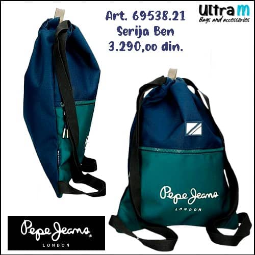 Torba za sport Pepe Jeans Art. 69.538.21 Ben Teget-zelena