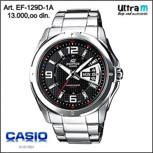 Muški ručni sat Casio Art. Edifice EF-129D-1A