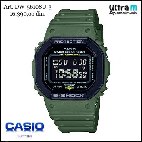 Muški ručni sat Casio Art. G-Shock DW-5610SU-3