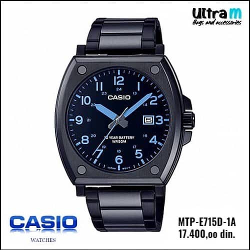 Muški ručni sat Casio Art. MTP-E715D-1A