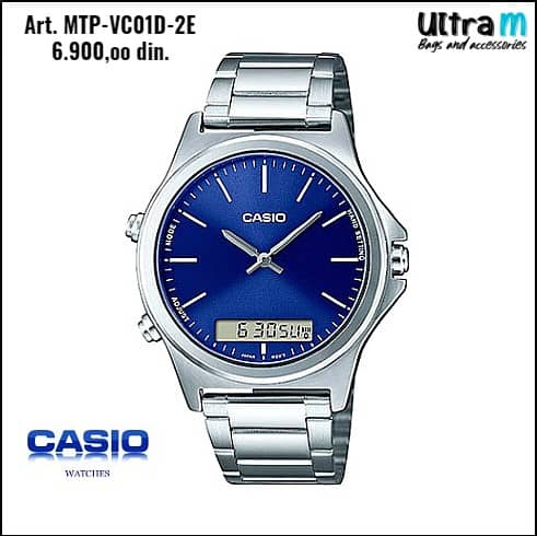 Muški ručni sat Casio Art. MTP-VC01D-2E