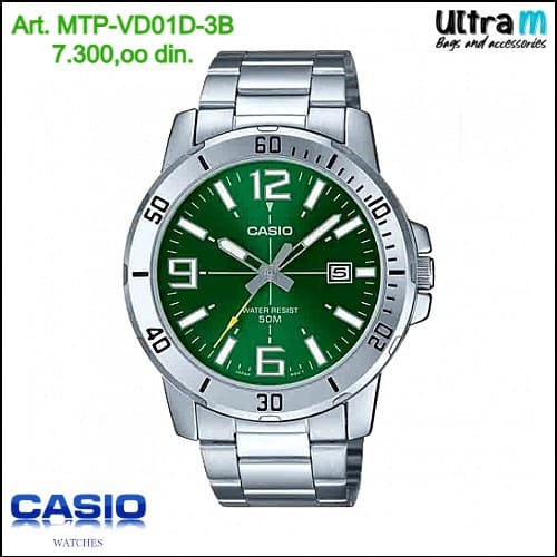 Muški ručni sat Casio Art. MTP-VD01D-3B