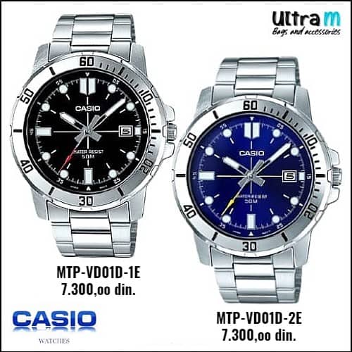 Muški ručni sat Casio Art. MTP-VD01D