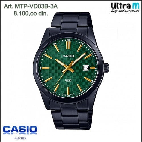 Muški ručni sat Casio Art. MTP-VD03B-3A