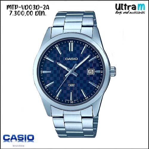 Muški ručni sat Casio Art. MTP-VD03D-2A