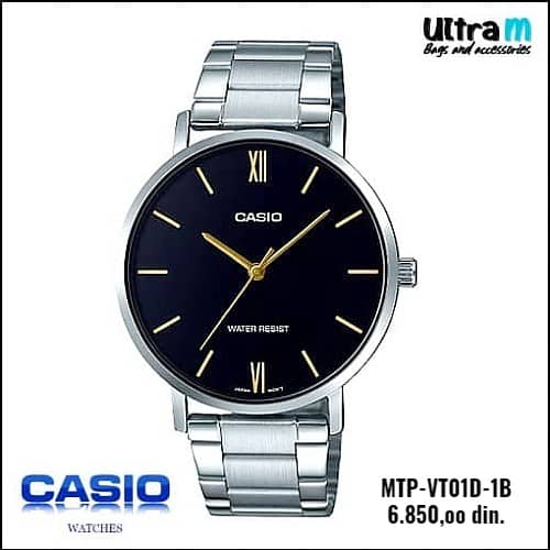Muški ručni sat Casio Art. MTP-VT01D-1B