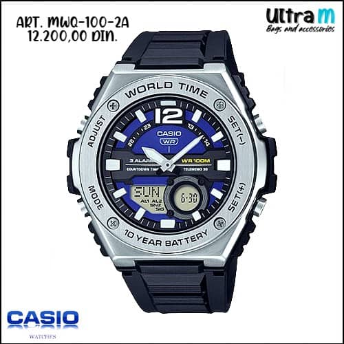 Muški ručni sat Casio Art. MWQ-100-2A