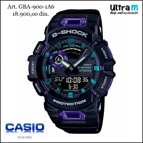 Muški ručni sat Casio G-SHOCK GBA-900-1A6DR
