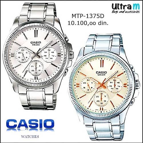 Muški ručni sat Casio MTP-1375D