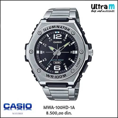 Muški ručni sat Casio MWA-100HD-1A