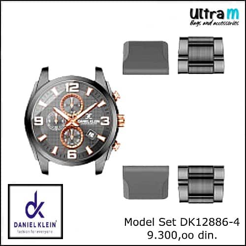 Muški ručni sat Daniel Klein Art. DK.1.12886-4 Set sa dve narukvice