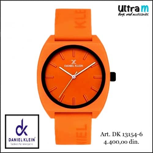 Muški ručni sat Daniel Klein Art. DK.1.13154-6 Narandžasti