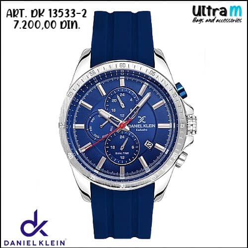 Muški ručni sat Daniel Klein Art. DK.1.13533-2 Blue