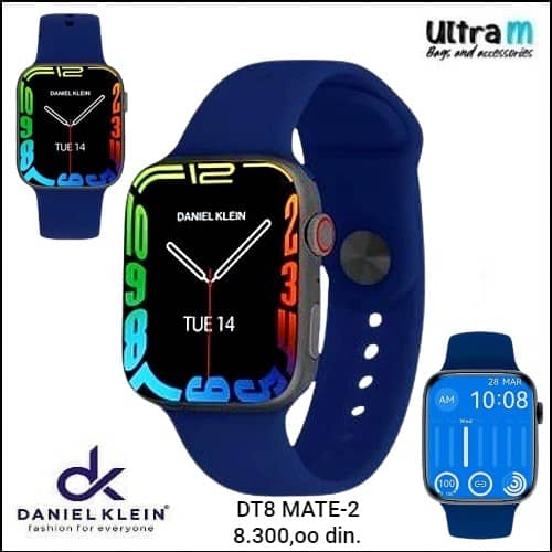 Muški ručni sat Daniel Klein Art. Smart sat DT8 MATE-2 Navy