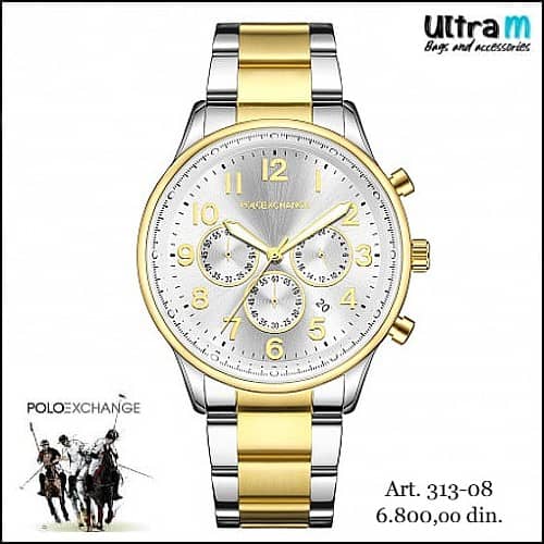Muški ručni sat Polo Exchange Art. PX 313-08
