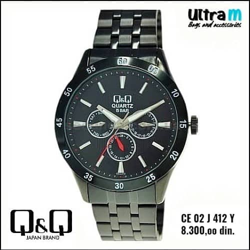 Muški ručni sat Q & Q Art. CE02J412Y Quartz