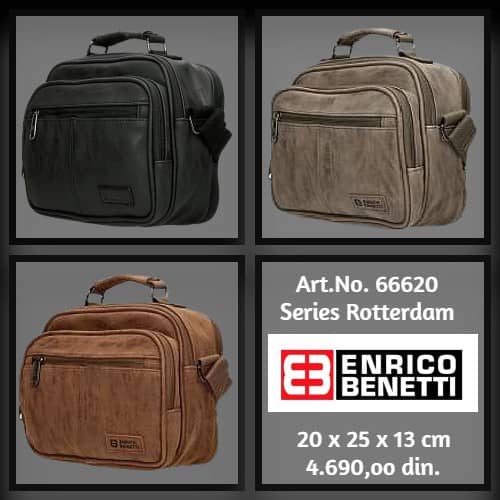 Muška torbica Enrico Benetti 66620 Rotterdam