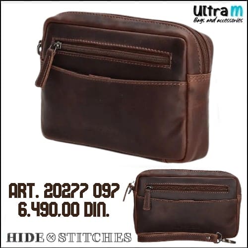 Muška torbica Hide & Stitches Art. 20277 097 Japura brown