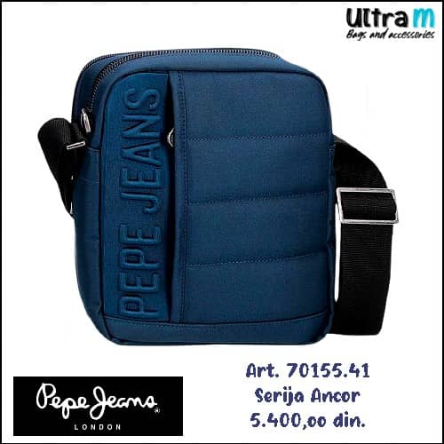 Muška torbica Pepe Jeans Art. 70.155.41 Ancor Texas plava