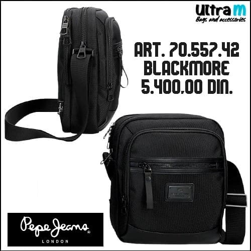 Muška torbica Pepe Jeans Art. 70.557.42 Blackmore Crna