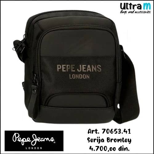 Muška torbica Pepe Jeans Art. 70.653-41 Bromley Crna