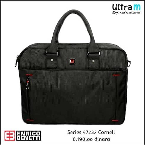 Poslovna torba Enrico Benetti 47232 Cornell crna
