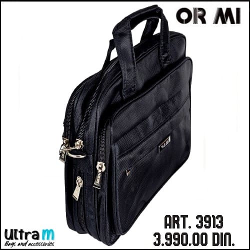Poslovna torba OR MI Art. 3913 Crna