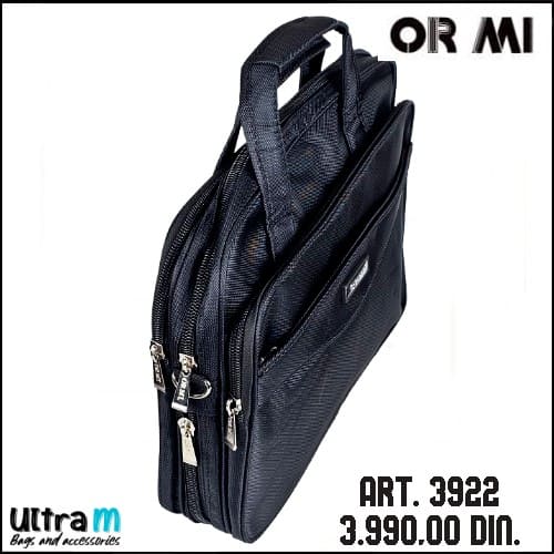 Poslovna torba OR MI Art. 3922 Crna