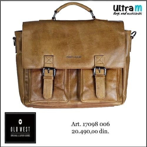 Poslovna torba Old West Art. 17098 Houston Business Bag Braon