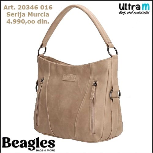 Zenska torba Beagles Art. 20346 016 Murcia taupe