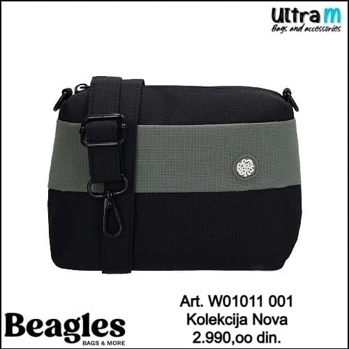 Zenska torba Beagles Art. W01011 001 Nova crna