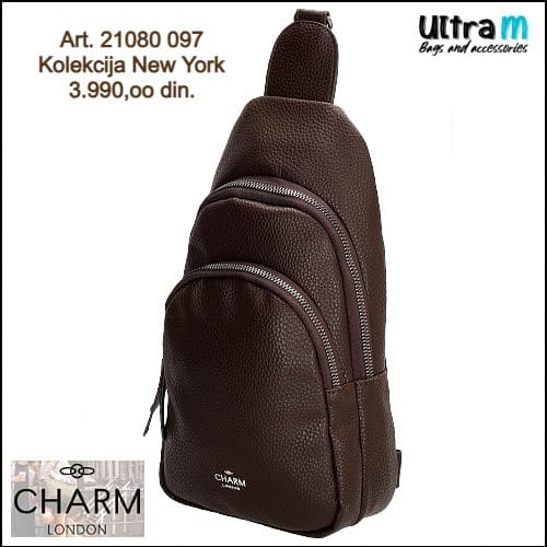 Zenska torba Charm London Art. 21080 097 Tottenham crossbody braon