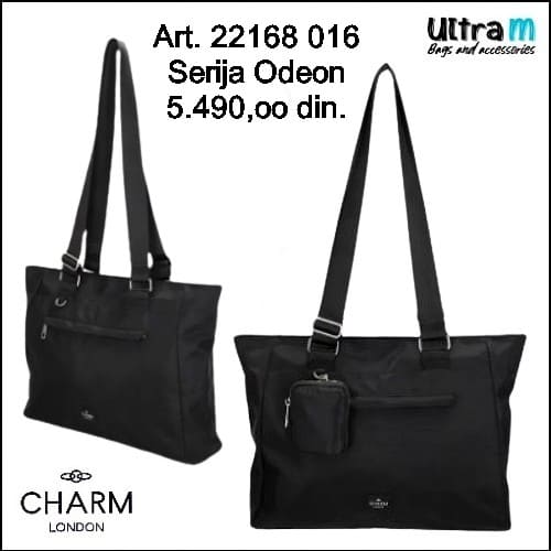 Zenska torba Charm London Art. 22168 001 Odeon crna