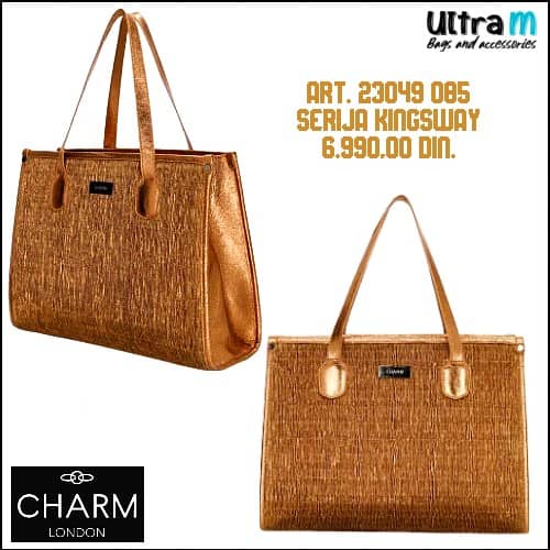 Zenska torba Charm London Art. 23049 085 Kingsway Bronze