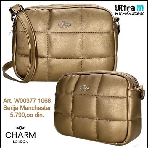 Zenska torba Charm London Art. W00377 1068 Manchester gold bronze