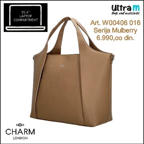 Zenska torba Charm London Art. W00406 016 Mulberry street taupe